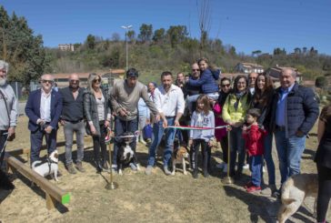 Inaugurata a Chiusi l’area per cani “Hachico”