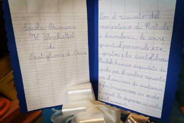 Dai bimbi de“Il vecchietta” doni per i pazienti della pediatria di Nottola