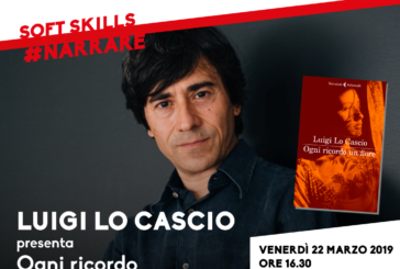 Luigi Lo Cascio presenta all’UniSi il suo “Ogni ricordo un fiore”