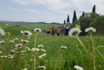 Con “L’anello di primavera” sbocciano i trekking nelle Crete senesi