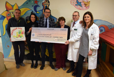 La Contrada Castello di Piancastagnaio dona 2500 euro alla Pediatria delle Sco