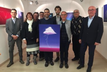 Da Viareggio a Poggibonsi, l’opera “Flash” donata alla città