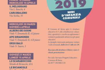 Nidi comunali: open days dal 18 marzo al 15 aprile
