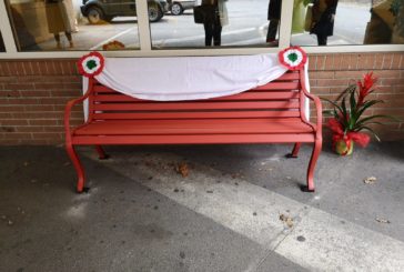 Femminicidio: una panchina rossa a Campostaggia