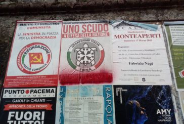Castelnuovo: danneggiati i manifesti di CasaPound