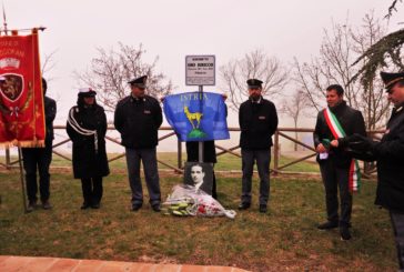 Radicofani: inaugurato il giardino dedicato a Buricchi