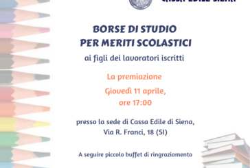 Cassa Edile: erogati 60mila euro in borse di studio