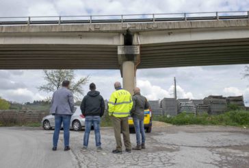 Sopralluogo al ponte sulla Sp146: la struttura è solida