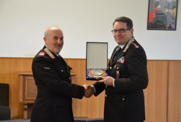 Il luogotenente Fattorini lascia l’Arma dopo 46 anni