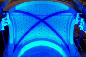 La Cappella di Piazza illuminata di azzurro per la Giornata Nazionale della Neurologia