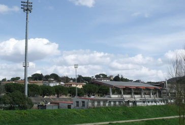 Pensilina stadio di Poggibonsi, iniziati i lavori in officina