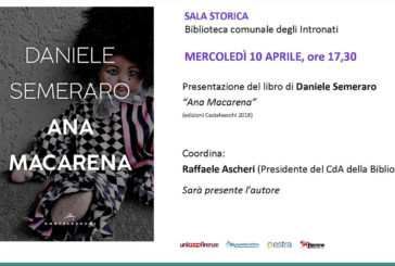 Agli Intronati Daniele Semeraro presenta “Ana Macarena”