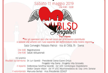 Premio BLSD Angel 2019: i volontari insigniti