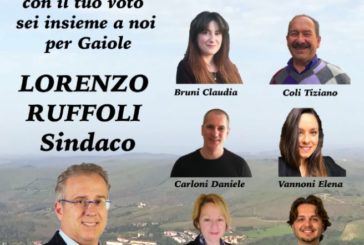 Lorenzo Ruffoli si presenta agli elettori di Gaiole