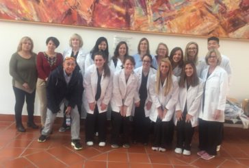 Delegazione della Kennessaw State University a Nottola