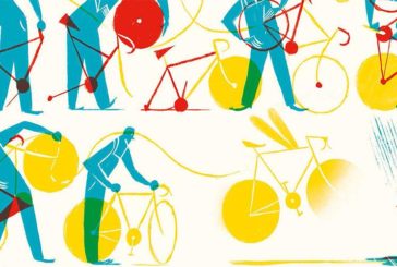 A Poggibonsi La bicicletta gialla di Matteo Pelliti