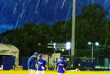 Baseball: l’acquazzone blocca il recupero tra Siena e Padule