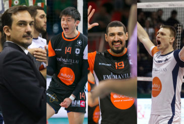 Volley: Siena saluta Coach Cichello, Hernandez, Ishikawa e Gladyr