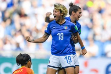 LE AZZURRE STENDONO LA CINA E VOLANO AI QUARTI DI FINALE