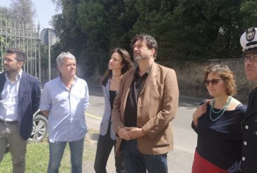 Terminati i lavori per il recupero del muro pericolante di Villa Patrizia