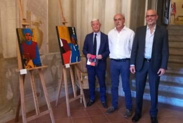 Apertura della mostra di Massimo Stecchi a Palazzo Sansedoni