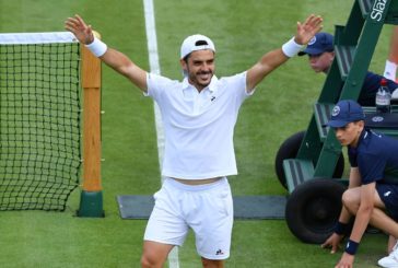 FABBIANO VOLA AL 3° TURNO DI WIMBLEDON, SEPPI ELIMINATO