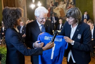 MATTARELLA ALLE AZZURRE "IN ITALIA IL MONDIALE L'AVETE VINTO VOI"
