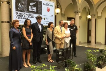 ALL'IDROSCALO DI MILANO IL PRIMO CAMP ITALIANO DEGLI ALL BLACKS