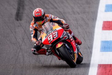 MARQUEZ POLE CON RECORD IN GERMANIA, ROSSI PARTIRA' 11°