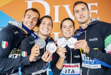 ITALNUOTO D'ARGENTO NELLA STAFFETTA MISTA AI MONDIALI DI FONDO