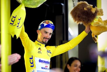 ALAPHILIPPE VINCE LA CRONO E ALLUNGA IN TESTA AL TOUR DE FRANCE