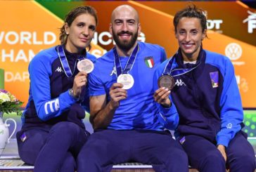 DI FRANCISCA, ERRIGO E SANTARELLI BRONZO AI MONDIALI DI SCHERMA