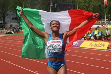 LARISSA SULLE ORME DI MAMMA FIONA, E' CAMPIONESSA EUROPEA UNDER 20