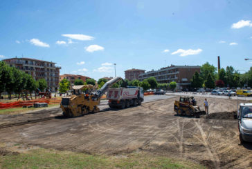 Chiusi: iniziata la riqualificazione del parcheggio di piazza XXVI Giugno