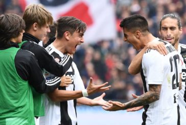 CANCELO SALUTA LA JUVENTUS, TIFOSI CON DYBALA