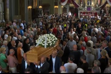 DUEMILA PERSONE PER L'ULTIMO SALUTO A FELICE GIMONDI