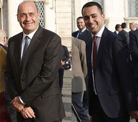 INCONTRO DI MAIO-ZINGARETTI, DURATO UN'ORA