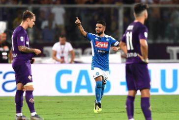 NAPOLI SHOW AL FRANCHI, FIORENTINA BATTUTA 4-3
