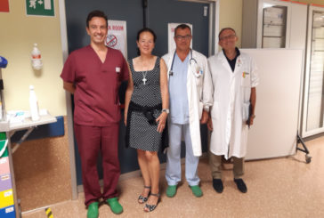 Colpita da malore nel 2018, torna e ringrazia i medici del Dea