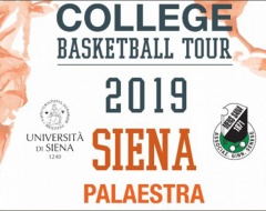 A Siena tre partite con le squadre universitarie americane di basket