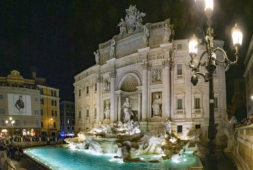 UN NUOVO IMPIANTO DI ILLUMINAZIONE PER LA FONTANA DI TREVI