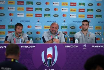 DOMANI L'ESORDIO MONDIALE DELL'ITALRUGBY, AZZURRI CONTRO LA NAMIBIA