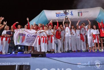 TROFEO CONI KINDER+SPORT IN CALABRIA, MINI OLIMPIADE CON 3000 RAGAZZI