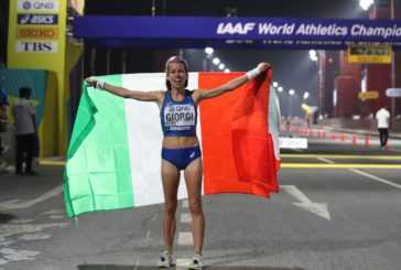 ELEONORA GIORGI BRONZO MONDIALE NELLA 50 KM MARCIA