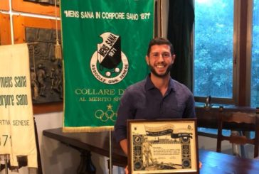 La Polisportiva premia l’ultra Giulio Carobelli