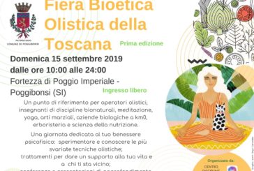 A Poggibonsi la prima edizione della Fiera Bioetica Olistica della Toscana