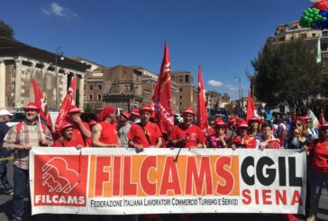 Filcams Cgil Siena: “Basta con le provocazioni contro i lavoratori”