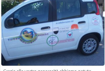 Messaggio da Norcia: “grazie a Siena Per abbiamo acquistato la Panda”