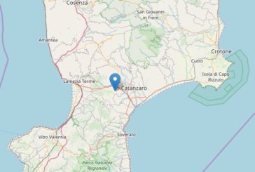 TERREMOTI, PAURA PER SCOSSA DI MAGNITUDO 4.0 IN PROVINCIA CATANZARO