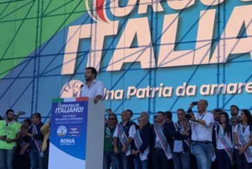 CENTRODESTRA IN PIAZZA, SALVINI "INSIEME SI VINCE"